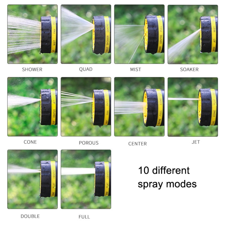 10 Functional Watering Sprinkler Head Household Water Pipe, Style: D6+4 Connector+40m 4-point Tube - Home & Garden by buy2fix | Online Shopping UK | buy2fix