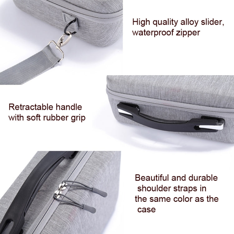Portable Shoulder Bag for DJI Mini 3 Pro Drone Smart Controller(Grey) - DJI & GoPro Accessories by buy2fix | Online Shopping UK | buy2fix