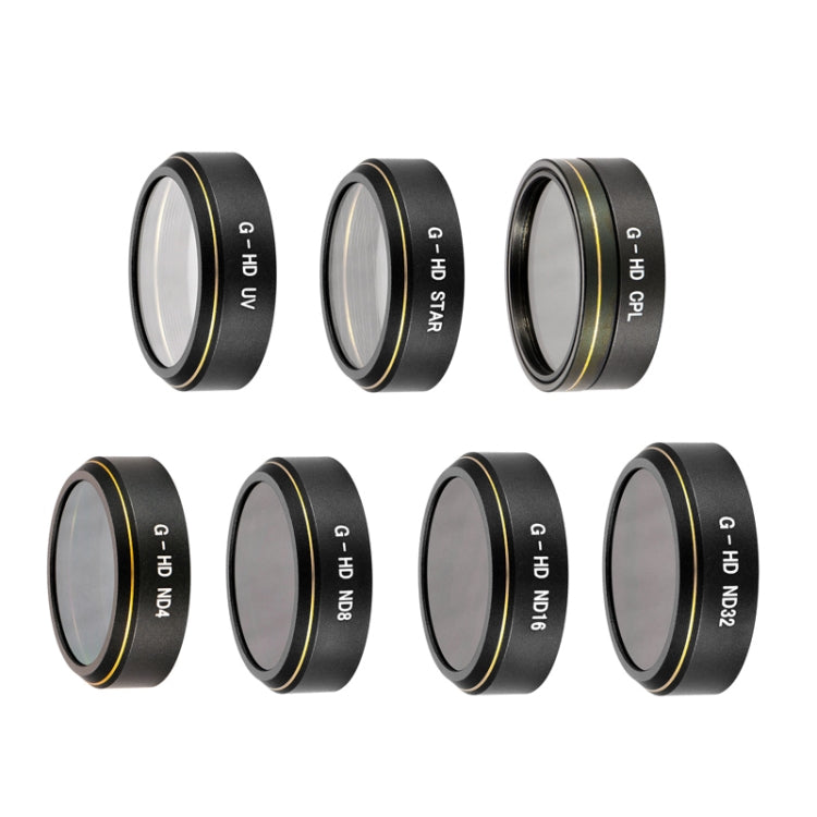 JSR G-HD Lens Filter for DJI Phantom 4 ADVANCED/Pro+,Model: UV+CPL+ND4+ND8+ND16+ND32 - DJI & GoPro Accessories by JSR | Online Shopping UK | buy2fix