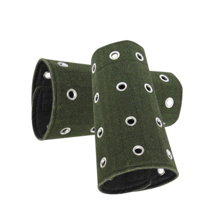 Cut-resistant Glass Arm Guard Sleeve Labor Protection, Size: One Size(Dark Green) - Workplace Safety Supplies by buy2fix | Online Shopping UK | buy2fix