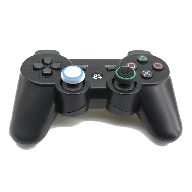 10 PCS Gamepad Silicone Luminous Button Cap Rocker Cap For PS5/PS4/PS3/ONE/360/PRO/series X/S(Transparent Black Circle) - Cases by buy2fix | Online Shopping UK | buy2fix