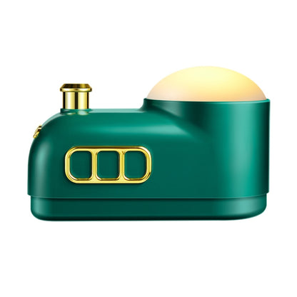 Retro Steam Train Air Humidifier USB Night Light Atmosphere Decor Lamp, Color: Green-Basic Model - Home & Garden by buy2fix | Online Shopping UK | buy2fix