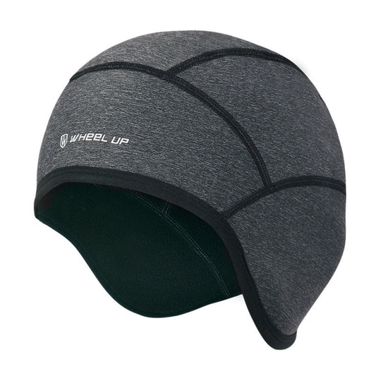 WHEEL UP 7255 Ooutdoor Warm Skiing Cycling Headgear Hiking Hat, Color: Deep Gray (no Hole) - Protective Helmet & Masks by WHEEL UP | Online Shopping UK | buy2fix