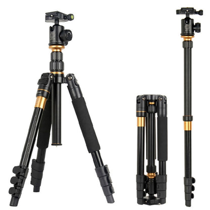 QingZhuangShiDai Q570 Multifunctional Digital SLR Camera Portable Tripod(Black) - Tripods by QingZhuangShiDai | Online Shopping UK | buy2fix