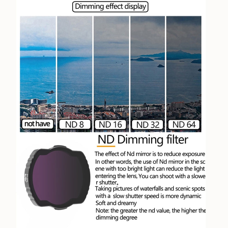 JSR  Adjustable Filter For DJI Avata,Style:  CPL - Lens Filter by JSR | Online Shopping UK | buy2fix