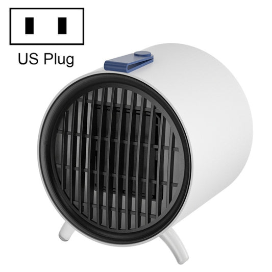 XY-610 Home Office Desk Mini Low Noise Heater Warm Air Machine, Plug Type: US Plug(White) - Consumer Electronics by buy2fix | Online Shopping UK | buy2fix