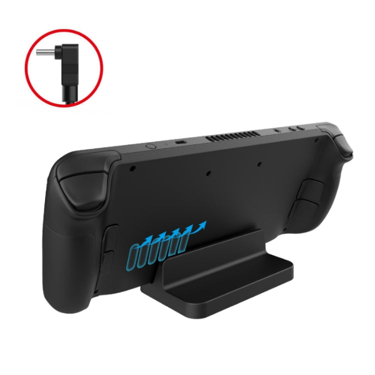 PGTECH For Steam Deck Console Holder With Charging Cable(2 PCS/Set) - Other Accessories by buy2fix | Online Shopping UK | buy2fix