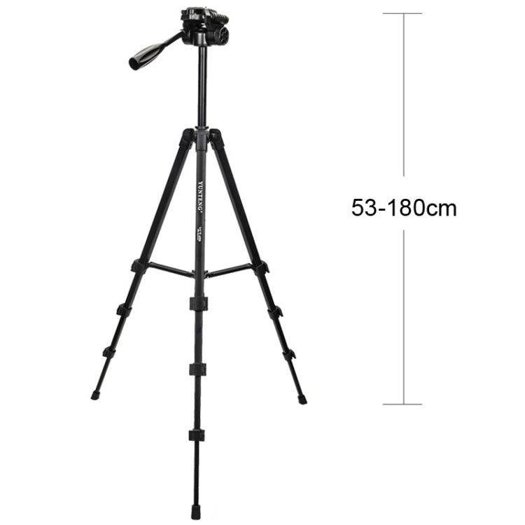 YUNTENG 696 SLR Tripod General Mobile Phone Stand(Black) - Tripods by YUNTENG | Online Shopping UK | buy2fix