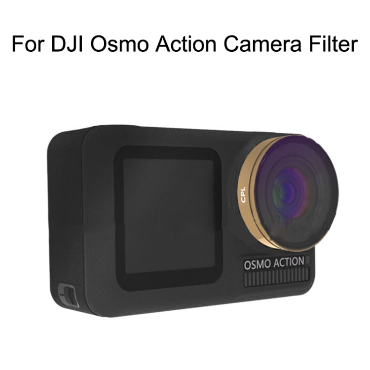 JSR For DJI Osmo Action Motion Camera Filter, Style: LG-ND16 - DJI & GoPro Accessories by JSR | Online Shopping UK | buy2fix