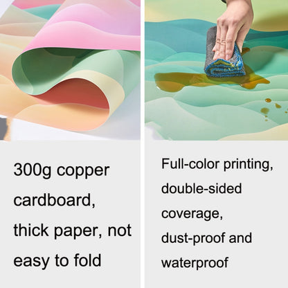 3D Double-Sided Matte Photography Background Paper(Water Ripples) - Camera Accessories by buy2fix | Online Shopping UK | buy2fix