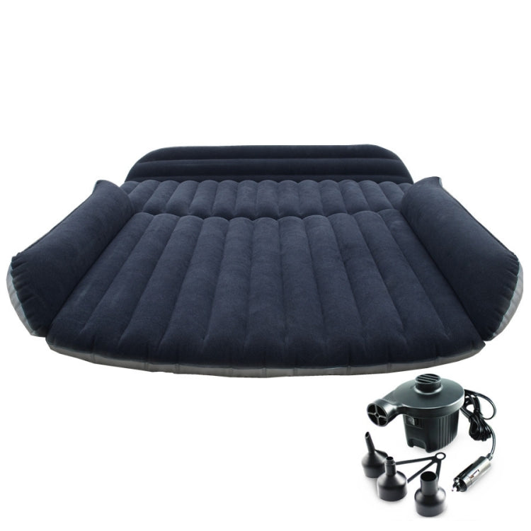 ZQ-418 SUV Rear Trunk Inflatable Bed Cushion Travel Universal Air Bed(Blue Black) - In Car by buy2fix | Online Shopping UK | buy2fix