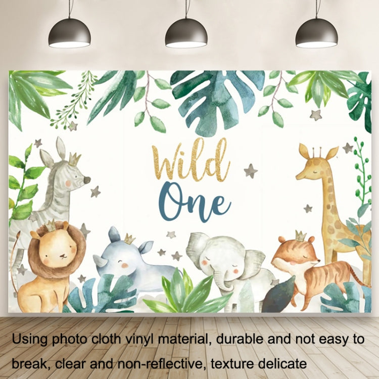 MDN03318 1.5m x 1m Animal Forest Cartoon Birthday Party Banquet Decoration Photo Background Cloth - Camera Accessories by buy2fix | Online Shopping UK | buy2fix