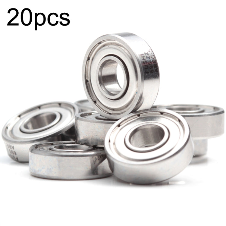 695ZZ 20pcs 5x13x4mm Deep Groove Ball Bearing Camera Fingerprint Lock Motor Dedicated Bearing - Bearing by buy2fix | Online Shopping UK | buy2fix