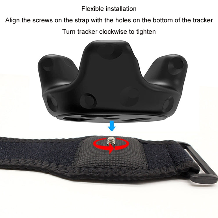 For HTC Vive Tracker VR Game Tracker Strap Accessories, Style: 2 Wristband+1 Belt - Consumer Electronics by buy2fix | Online Shopping UK | buy2fix