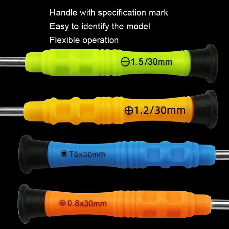 20pcs Mini Screwdriver Anti-Slip Mobile Phone Disassembly Maintenance Tools, Series: 1.2 Phillips - Repair & Spare Parts by buy2fix | Online Shopping UK | buy2fix