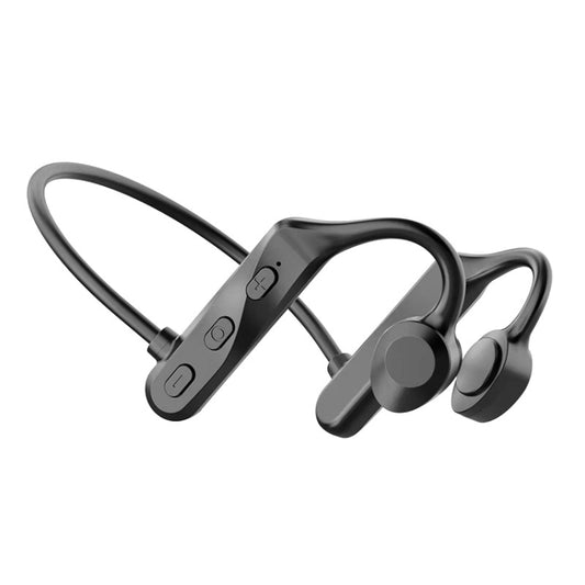 K69 Bluetooth Headset Sound Conduction Binoconic Business Sports Earphone(Black) - Sport Earphone by buy2fix | Online Shopping UK | buy2fix