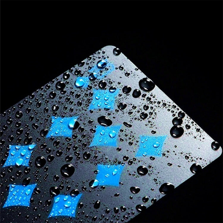 2pairs 54pcs Waterproof Plastic Poker Table Games Cards PVC Magic Playing Cards(Blue) - Gambling by buy2fix | Online Shopping UK | buy2fix