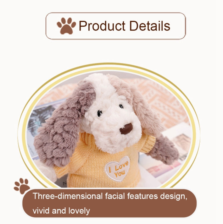 Cute Dressing Teddy Plush Toys Decorative Gift Plush Doll, Color: Gray Hoodie - Soft Toys by buy2fix | Online Shopping UK | buy2fix