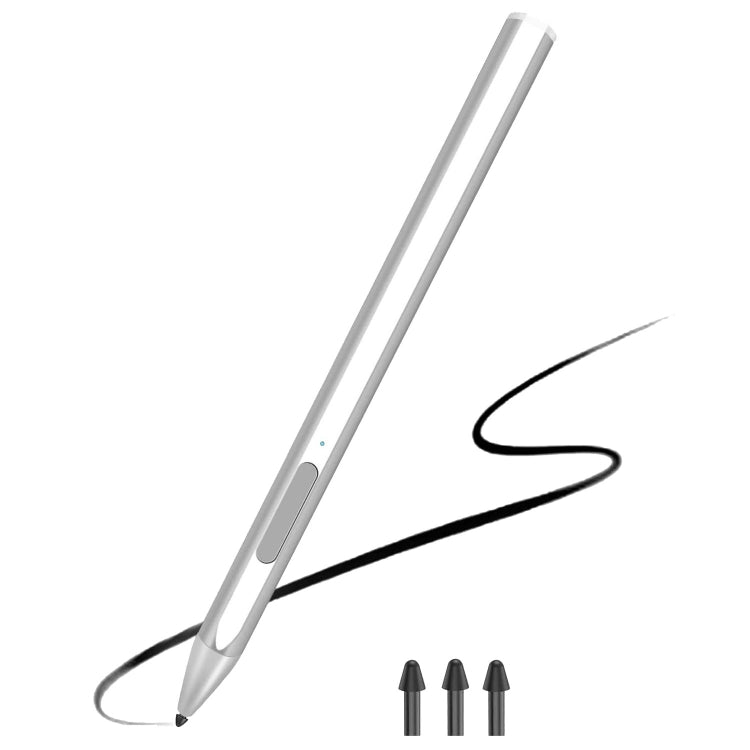 For Microsoft Surface Pro7/6/5/4 PROX Go Book Touch Pen(Silver) - Stylus Pen by buy2fix | Online Shopping UK | buy2fix