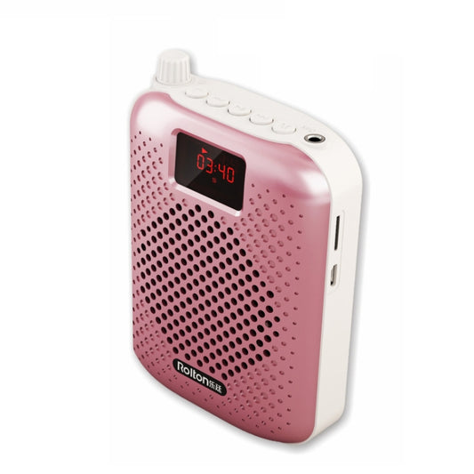 Rolton K500 Bluetooth Audio Speaker Megaphone Voice Amplifier Support FM TF Recording(Rose Gold) - Consumer Electronics by Rolton | Online Shopping UK | buy2fix