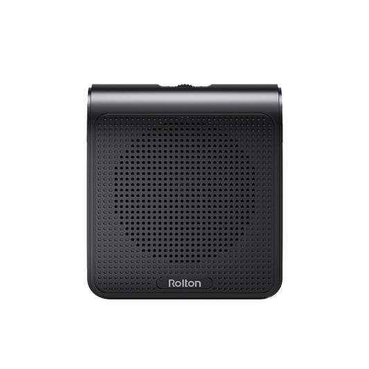Rolton K10 Mini Audio Speaker Megaphone Voice Amplifier Do Not Support TF Card/U Disk(Black) - Consumer Electronics by Rolton | Online Shopping UK | buy2fix