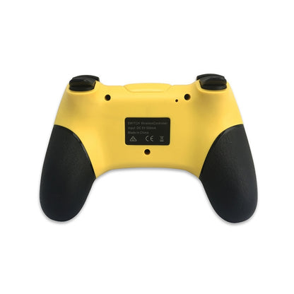 For Switch/ Switch OLED/Switch Lite Bluetooth Handle 6-axis Wireless Gamepad(Yellow) - Gamepads by buy2fix | Online Shopping UK | buy2fix