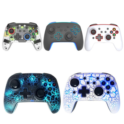 SW561 Computer Wireless Luminous Handle For Nintendo Switch / Switch OLED / Switch Lite / Steam, Color: White Side Opaque - Gamepads by buy2fix | Online Shopping UK | buy2fix
