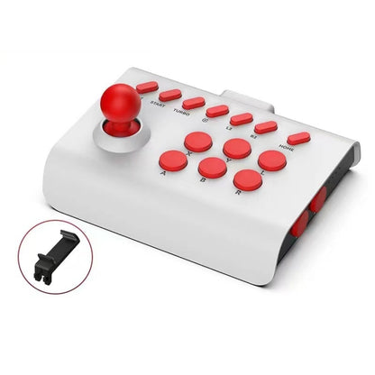 Y01 Bluetooth Wireless 2.4G Joystick Gamepad(White Red) - Pocket Console by buy2fix | Online Shopping UK | buy2fix