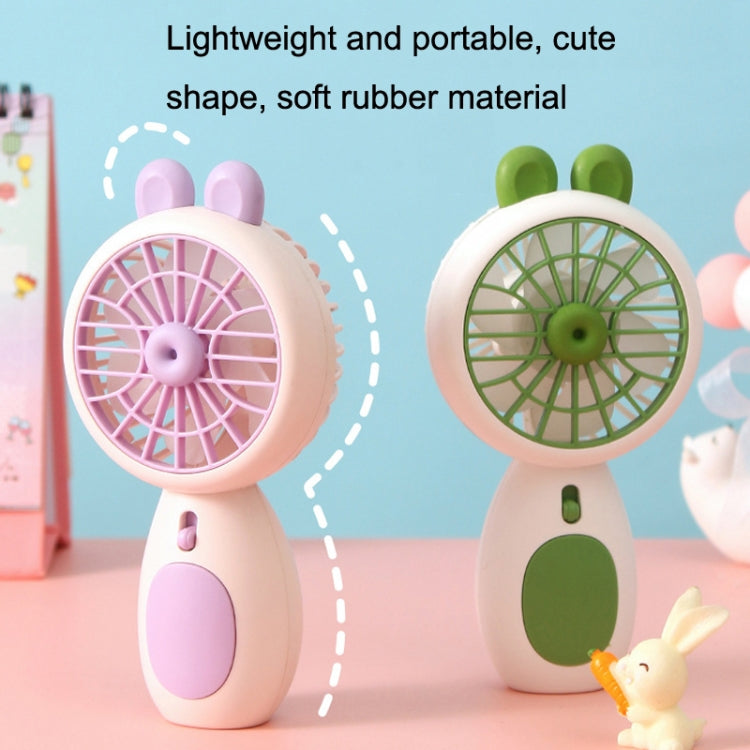 AP238 Outdoor Mini Portable Handheld USB Fan Night Light(Pink) - Electric Fans by buy2fix | Online Shopping UK | buy2fix