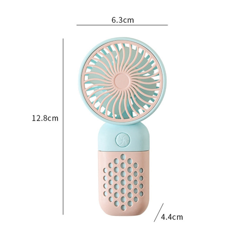 Z8 Handheld Cute Mini USB Fan Portable Dormitory Desktop Fan(Pink) - Electric Fans by buy2fix | Online Shopping UK | buy2fix