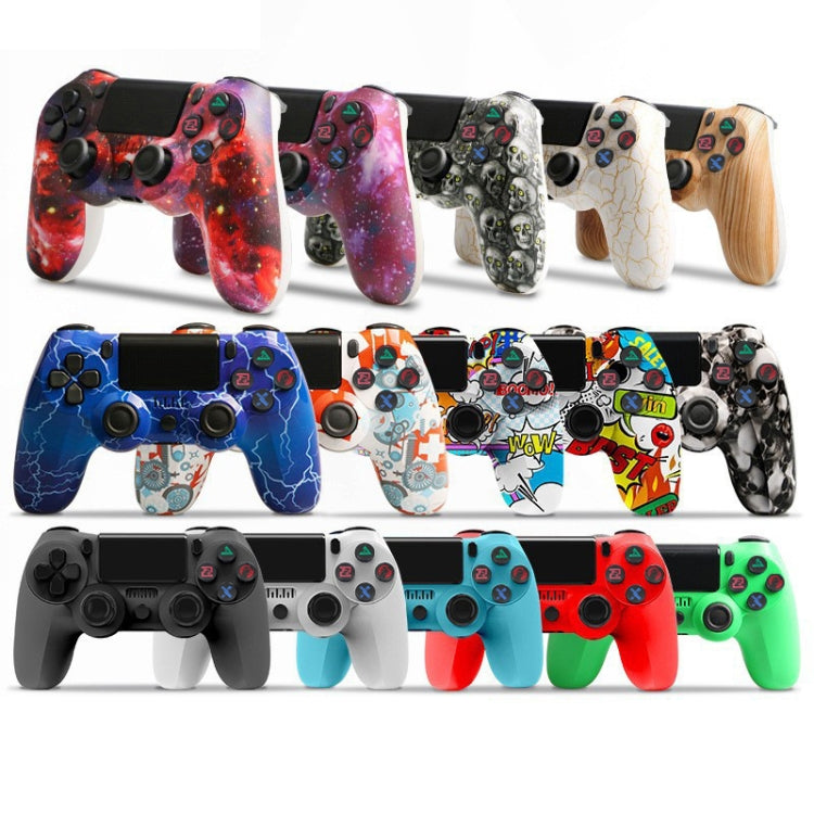 For PS4 Wireless Bluetooth Game Controller With Light Strip Dual Vibration Game Handle(Lightning) - Gamepads by buy2fix | Online Shopping UK | buy2fix