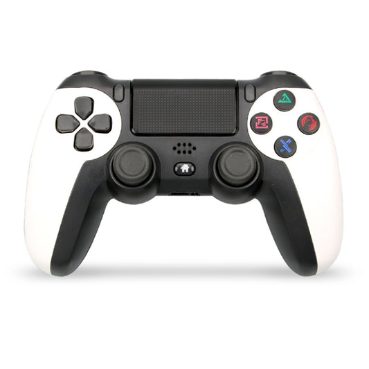 KM048 For PS4 Bluetooth Wireless Gamepad Controller 4.0 With Light Bar(Elegant White) - Gamepads by buy2fix | Online Shopping UK | buy2fix