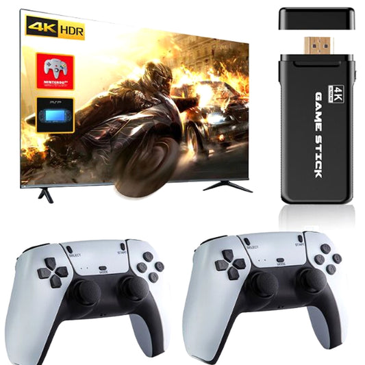 M8 Pro Y3Lite U8 Plus For PS1 2.4G Wireless HDMI HD 4K Dual Game Console 32G 10000+ Games - Pocket Console by buy2fix | Online Shopping UK | buy2fix