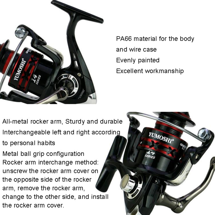 YUMOSHI RS7000 Metal Rocker Fishing Reel - Fishing Reels by YUMOSHI | Online Shopping UK | buy2fix