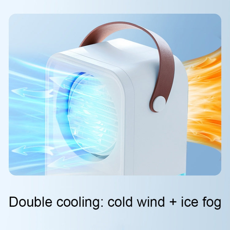 MT-F60 Smart Digital Display USB Charging Air Cooler Desktop Mist Humidification Fan, Mode: Standard Version - Electric Fans by buy2fix | Online Shopping UK | buy2fix