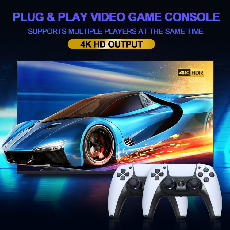 U10 Video Game Console 64G 10000+ Games Retro Handheld 4K TV Game Stick Wireless Controller - Pocket Console by buy2fix | Online Shopping UK | buy2fix