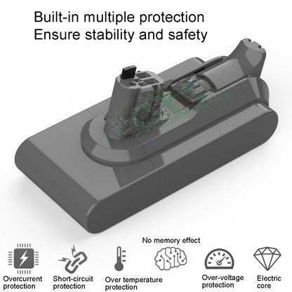 For Dyson V11 Series Handheld Vacuum Cleaner Battery Cleaning Machine Spare Battery Pack, Capacity: 5.0Ah - Dyson Accessories by buy2fix | Online Shopping UK | buy2fix