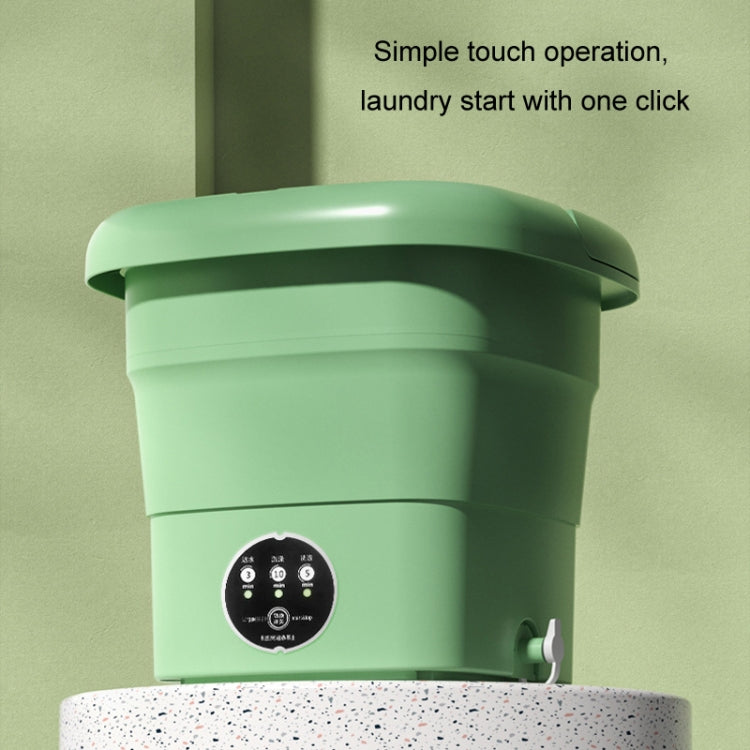 4.5L Mini Portable Folding Household Washing Machine Underwear Washer, Color: Fruit Green(US Plug) - Washing Machines & Accessories by buy2fix | Online Shopping UK | buy2fix