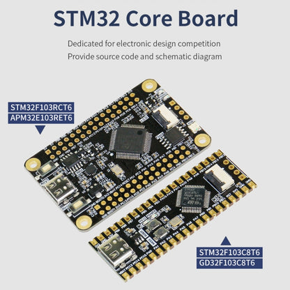 Yahboom MCU RCT6 Development Board STM32 Experimental Board ARM System Core Board, Specification: APM32E103RET6 - Arduino Nucleo Accessories by Yahboom | Online Shopping UK | buy2fix