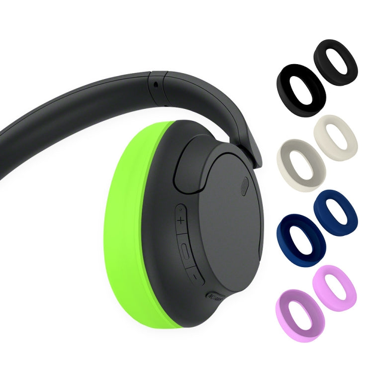 For Sony WH-CH720N Headphones Dustproof Protective Case(Luminous Green) - Earmuff & Pad by buy2fix | Online Shopping UK | buy2fix