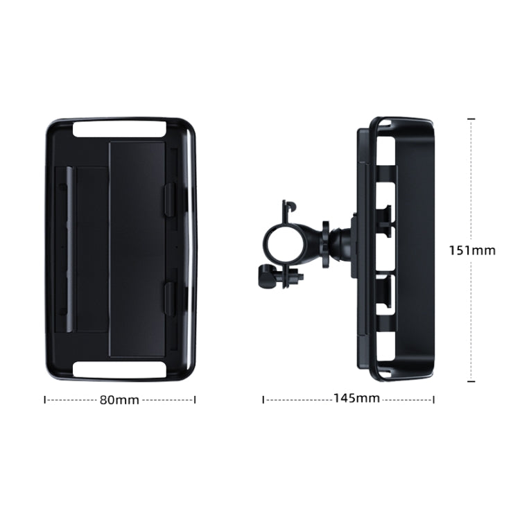 Rotatable Bicycle and Motorcycle Anti-shake Fixed Mobile Phone Holder with Sun Visor, Style: Universal Model - Holder by buy2fix | Online Shopping UK | buy2fix
