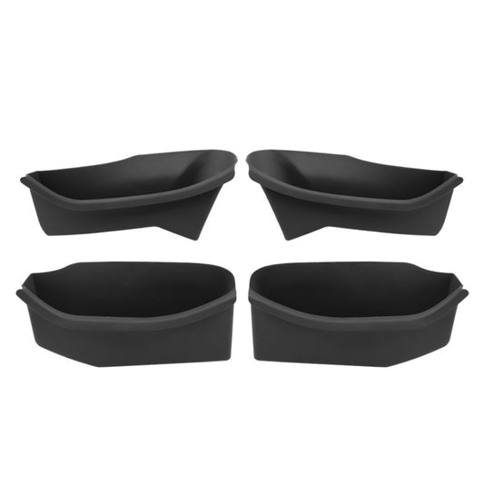 4pcs /Set For Tesla Model 3 4 Door Silicone Car Door Storage Box Storage Accessories - Stowing Tidying by buy2fix | Online Shopping UK | buy2fix