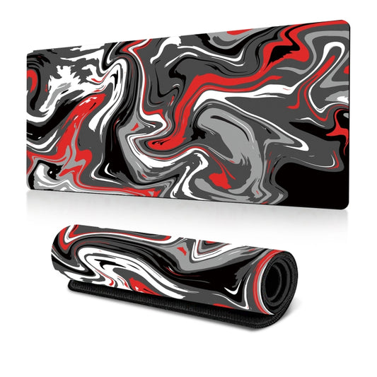 Large Abstract Mouse Pad Gamer Office Computer Desk Mat, Size: 300 x 800 x 2mm(Abstract Fluid 1) - Mouse Pads by buy2fix | Online Shopping UK | buy2fix