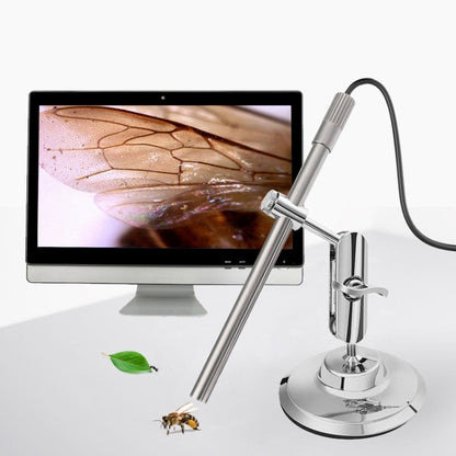 Teslong MS100 200X Magnification Adjustable Focus USB Microscope Phone And Computer HD Electronic Microscope - Digital Microscope by Teslong | Online Shopping UK | buy2fix