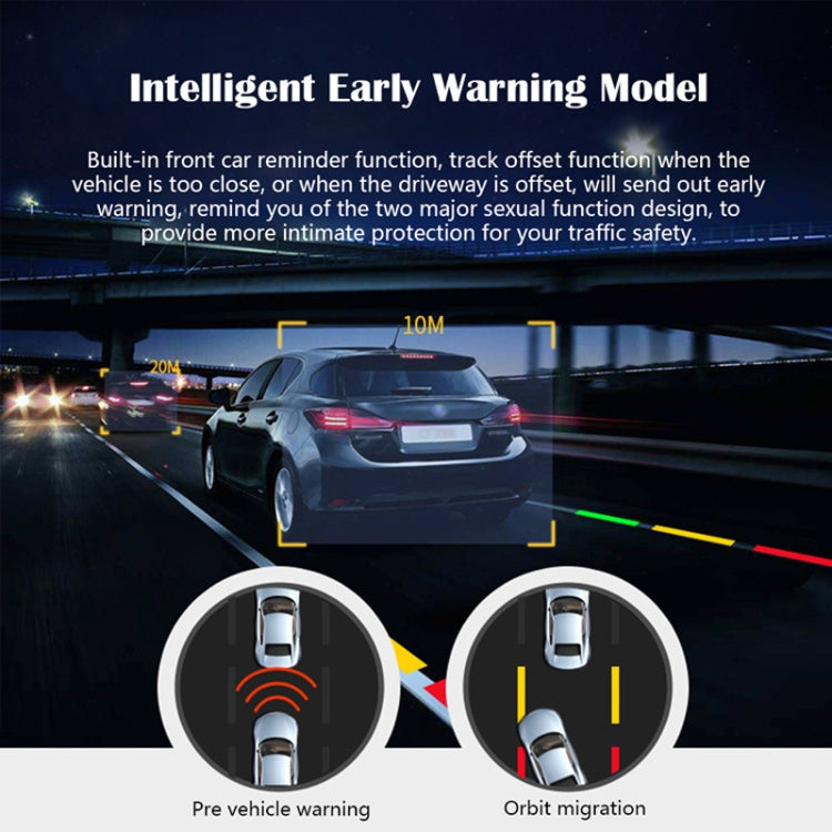 1080P High Definition Android Navigation Car Recorder USB Connection ADAS Driving Alert System Logger, Version: Official Standard - Car DVRs by buy2fix | Online Shopping UK | buy2fix