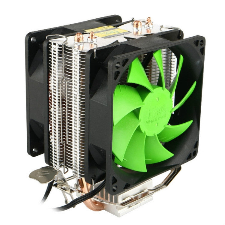 Wanjiafeng Kirin Dual Heat Pipe Dual Fan CPU Radiator - Computer & Networking by buy2fix | Online Shopping UK | buy2fix