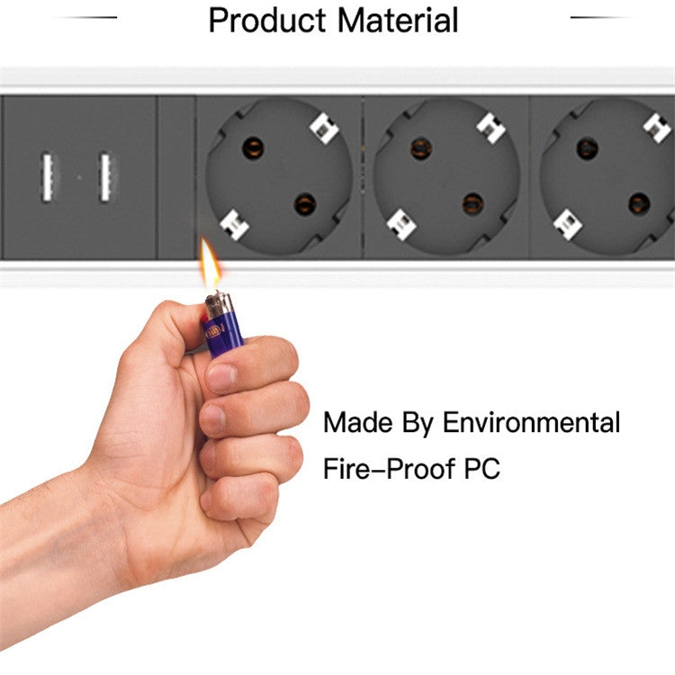 USB Desktop Office Kitchen Socket Hidden Desktop Socket，EU Plug - Consumer Electronics by buy2fix | Online Shopping UK | buy2fix