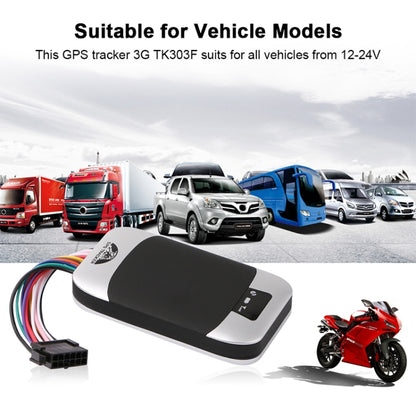 TK303F Car Truck Vehicle Tracking GSM GPRS GPS Tracker without Remote Control - Car Tracker by buy2fix | Online Shopping UK | buy2fix