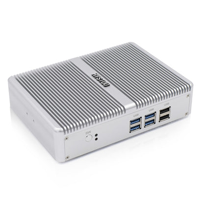 HYSTOU H2 Windows / Linux System Mini PC, Intel Core I3-7167U Dual Core Four Threads up to 2.80GHz, Support mSATA 3.0, 8GB RAM DDR4 + 256GB SSD (White) - Computer & Networking by HYSTOU | Online Shopping UK | buy2fix