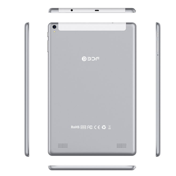 BDF P10 3G Phone Call Tablet PC, 10 inch, 2GB+32GB, Android 9.0, MTK8321 Octa Core, Support Dual SIM & Bluetooth & WiFi & GPS, EU Plug(Grey) - BDF by BDF | Online Shopping UK | buy2fix